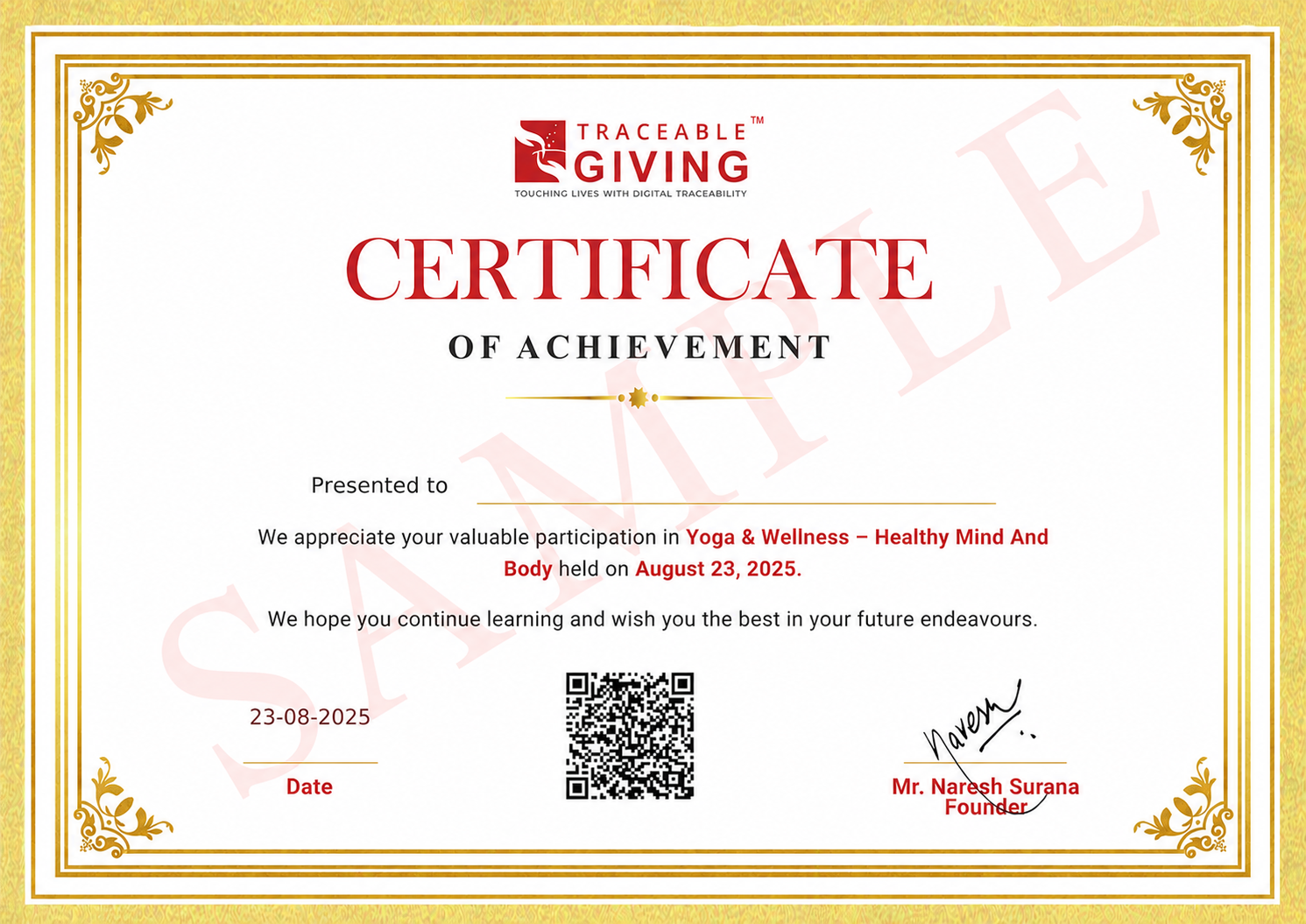 Traceable Giving Foundation | Transforming Rural Education